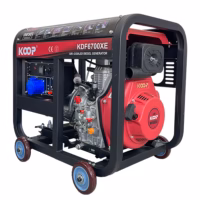 موتور برق دیزلی کوپ مدل KDF6700XE ظرفیت ۴.۵ کیلووات تکفاز